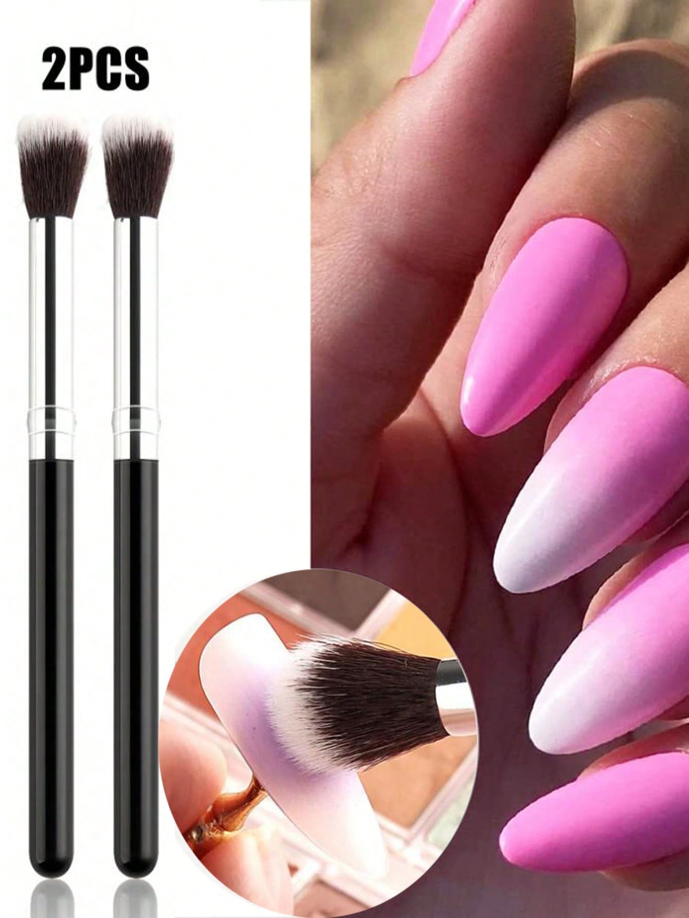 Group Head Brush - 2 pçs ombre conjunto de escova