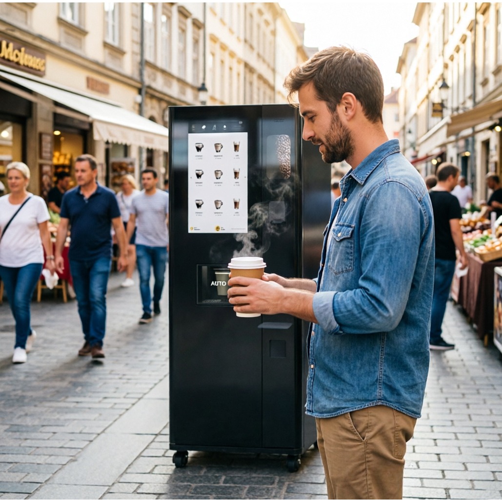 Máquina de Venda Automática de - Coffee Equipment Dropshipping avaliação e preço