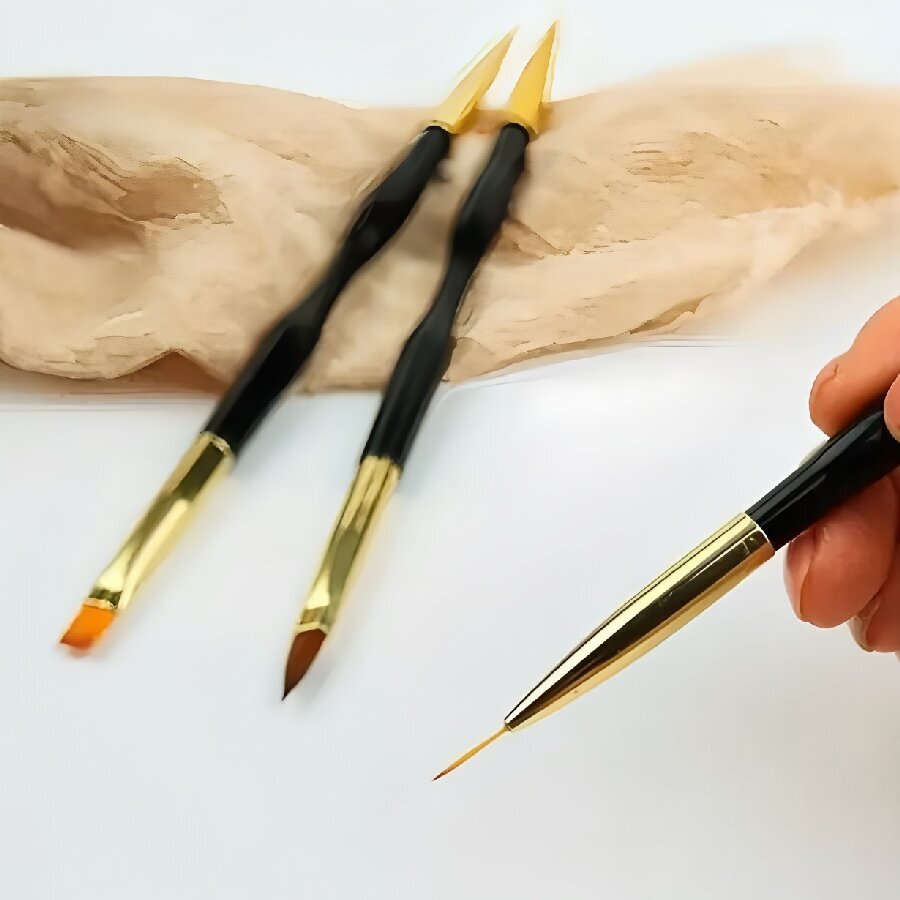 3 Canetas de Pintura para Unha - Group Head Brush avaliação e preço